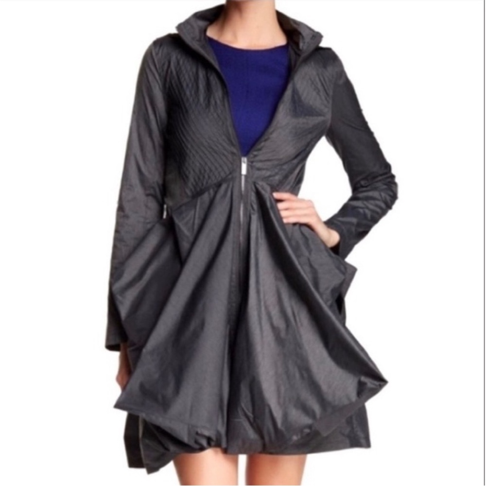 Stylish black shell Jacket